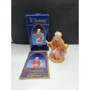 1992 Fontanini Nativity King Wise Men Gaspar Figurines Italy